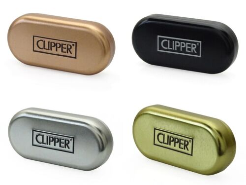 1x Clipper Metall Jet Flame Icy Feuerzeug Inkl. Box - Bild 2 von 4