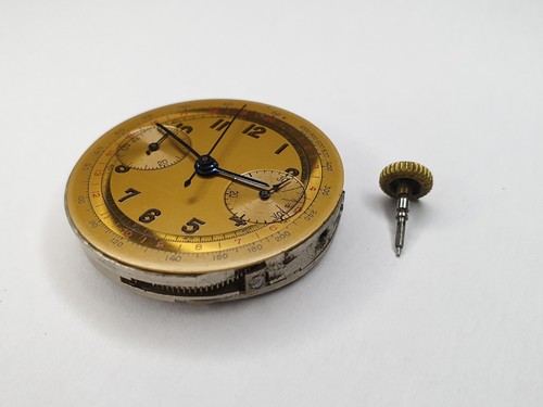 Vintage Chronograph Movement - Works - Parts - Picture 3 of 5