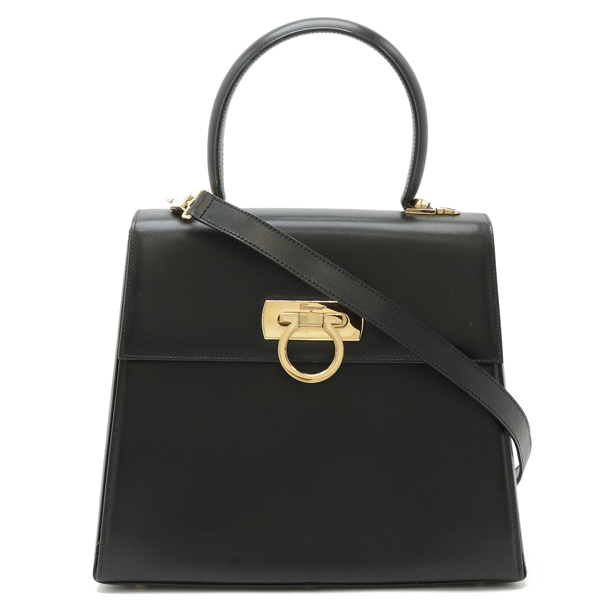 Salvatore Ferragamo Gancini handbag 2-way shoulder bag