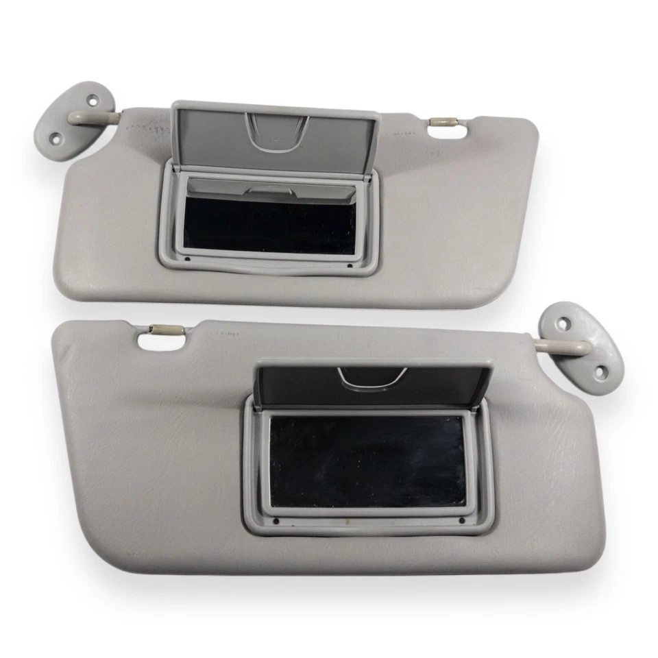 Комплект из пары солнцезащитных козырьков со стороны водителя и пассажира 2002-2007 Suzuki XL-7 винил/ткань - Изображение 4 из 4