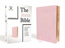 The Jesus Bible, NIV Edition, Leathersoft over Board, Pink, Comfort Print: New