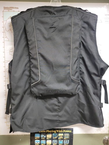 Scorpion EXO Covert Tactical Mororcycle Vest Black 2xl/3xl New - Picture 7 of 8