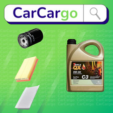 Service Kit Ford Focus 1.6 16V Flexifuel Petrol 2002-2004 Oil Air Cabin TripleQX