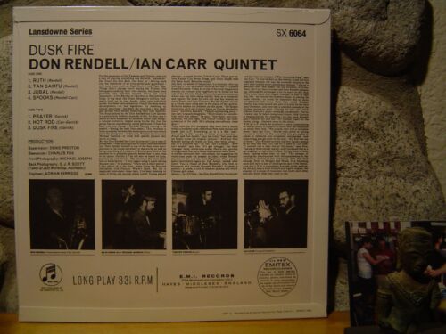DON RENDELL/IAN CARR QUINTET Dusk Fire LP/1966 UK/Modal Jazz Monster!/Nucleus - Picture 2 of 2