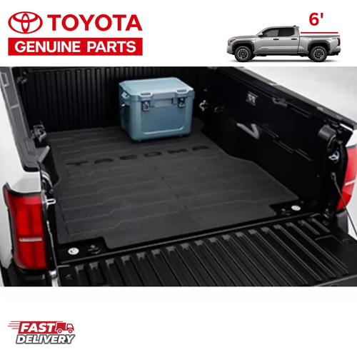 2024-2025 TOYOTA TACOMA BED MAT- 6' BED LONG NEW GENUINE OEM TOYOTA | eBay