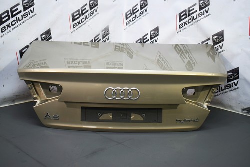  Audi A8 4H Kofferraumklappe Kofferraumdeckel Deckel LZ1Y beige HECKKLAPPE - Bild 1 von 8