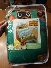 Animal Crossing New Horizons Microfiber Twin Bed Comforter Blanket 64 in x 86 in