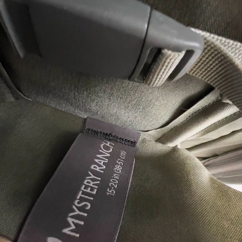 Paquete de 80 dientes de bar Mystery Ranch para hombre S/M 15-20" nuevo sin etiquetas gris - Imagen 10 de 10