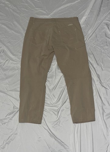 Kuhl Mens Slax Pants size 34x30 Nylon Cotton Chino Hiking Lightweight Outdoors - Picture 3 of 4