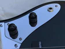 1960 style wiring harness upgrade for Fender Jazz Bass with active EMG pickups 