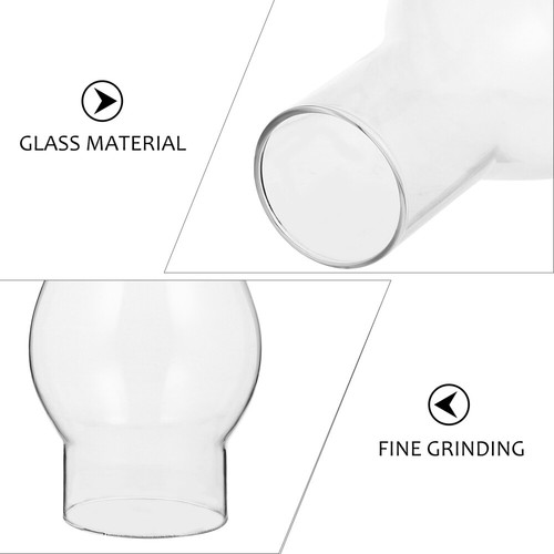Clear Chimney Lamp Shade Transparent Light Shade Kerosene Light Shade - Picture 3 of 12
