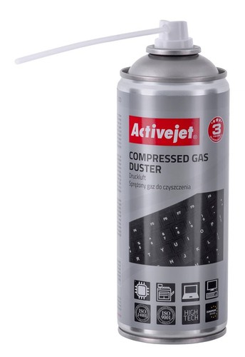 5904356289940 Activejet AOC-200 Sprężone powietrze 400 ml Activejet - Zdjęcie 4 z 4