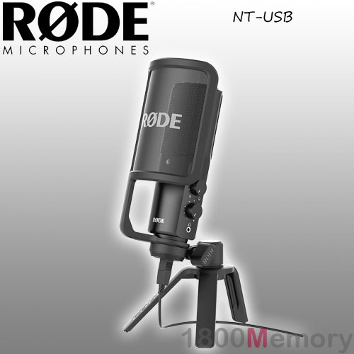 Rode NT-USB Versatile Studio Microphone Mic Cardioid Stand + Pop Filter Mac & PC - Afbeelding 1 van 3