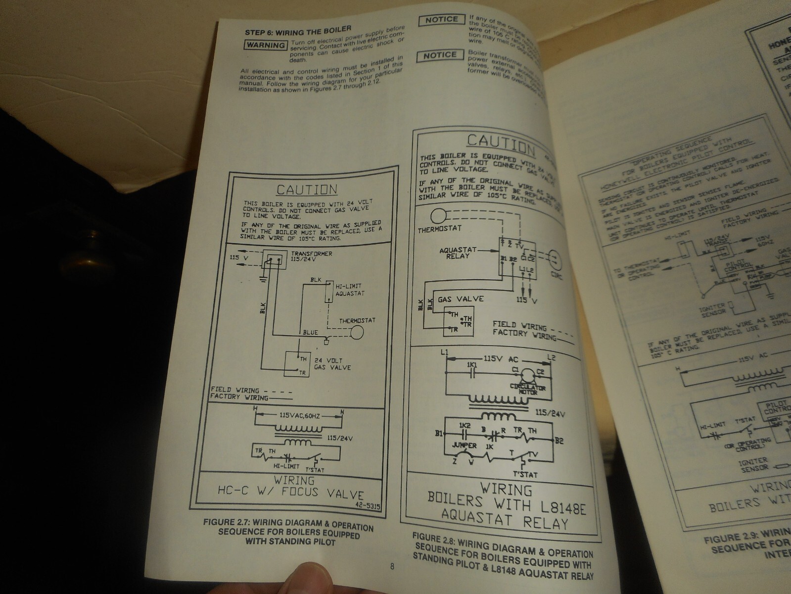 HYDROTHERM GAS FIRED HYDRONIC CAST IRON BOILER Model HCC Series
