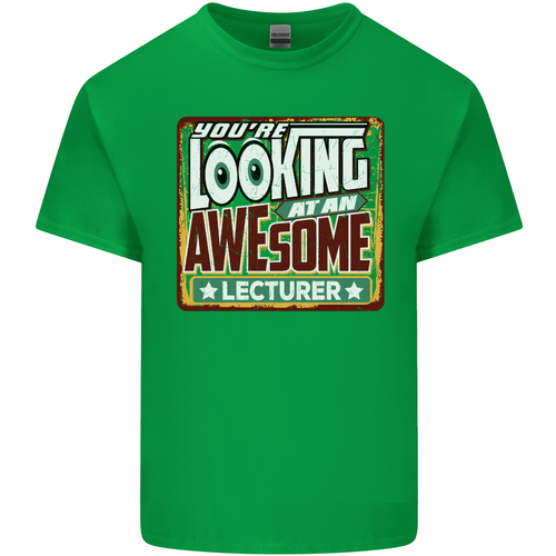 Youre Looking At An Awesome Profesor Algodón Hombre Camiseta - Imagen 83 de 102