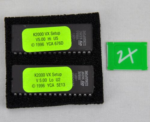Kurzweil K2000 K200R K2Vx V5.00 configurazione EPROM con dischi - Foto 2 di 4