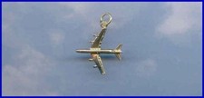 DC-8 Charm Airliner Aircraft Airplane Plane 99's Aviatrix Charm Made in USA
