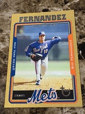 SID FERNANDEZ 2005 Topps Retired Signature Series Gold #40 Mets /500