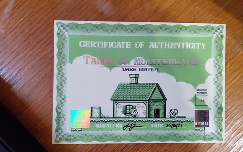 Tales Of Monsterland: Dark Edition Collectors - Nintendo Gameboy #34/100 Limited - Imagen 5 de 11