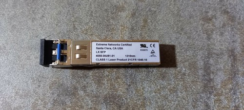Genuine Extreme Networks LX SFP buy 5 get 6 !!! 4050-00281-01 1310nm - Afbeelding 1 van 2