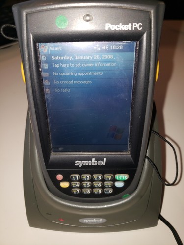 Symbol Pocket PC Scanner PPT8800 w/ Charger Cradle CRD 8800-1000SIM - Picture 1 of 3