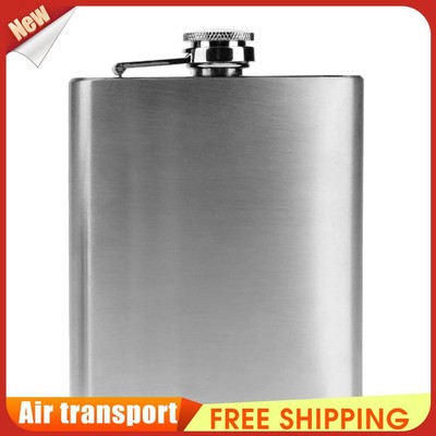 Edelstahl Angeln Wein Flasche Wasser Topf Wasserkocher Krug Flachmann (7 oz)