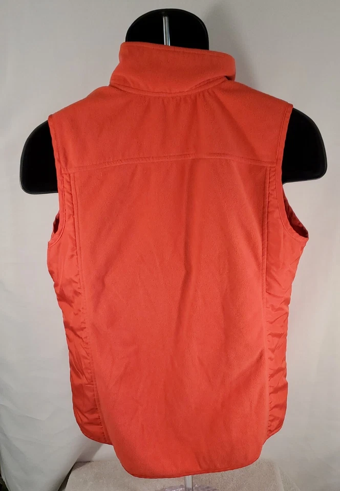 Жилет женский Tek Gear с флисовой подкладкой без рукавов с ложным вырезом на молнии большой персиковый - Изображение 3 из 4