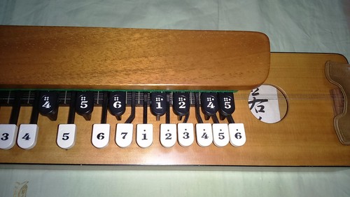 LYRISH Wakakusa (若草) Acoustic Taisho Koto (Taishogoto) + Hard Case (#02) - Picture 5 of 8