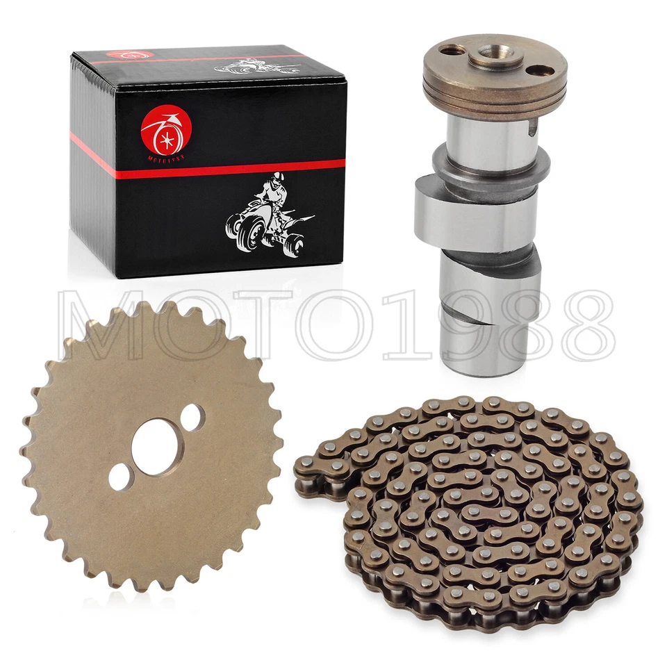 2004 2005 2006-2013 para Honda CRF100F árbol de levas leva y cadena de distribución y piñón Foto 4 de 4