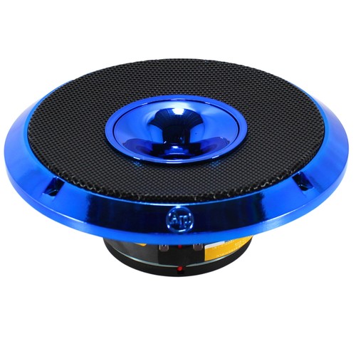 Pair of 8" 200W RMS 4-Ohm Blue Compression Horn / Coaxial Speakers Audiopipe - Picture 3 of 9