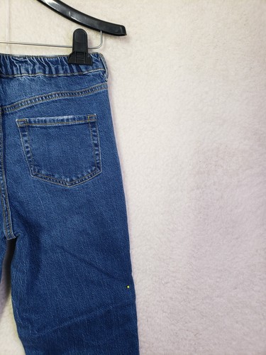 Cat Jack Girls Jeans 14 Blue Cotton Blend Mid Rise Straight Ankle Denim - Picture 14 of 20