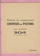Revue technique Peugeot 204
