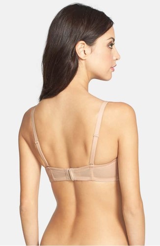 New WACOAL 854119 Dark Beige Red Carpet Strapless Bra size 30DD - Picture 4 of 9