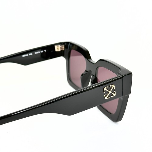 OFF-WHITE 13I OERI13I Sonnenbrille schwarz lila Unisex Jackson galvanisiert Pfeil - Bild 3 von 10