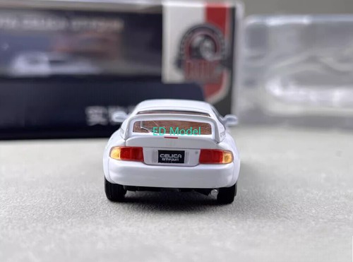 BN BMC 1:64 Blanco Celica GT4 Cupé Carreras Modelo Deportivo Diecast Metal Car - Imagen 6 de 11
