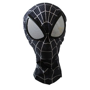 Man-Black-Spider-man-Mask-with-Lenses-Adult-Halloween-Party-Accessory