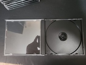 10 Pack Replacement CD Disc Jewel Cases Blank Clear For Sony PlayStation 1 PS1 