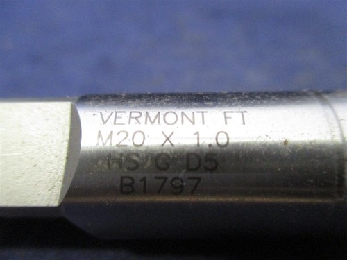Vermont FT M20 X 1.0 HS G D5 B1797 Set of 3 - Picture 4 of 4