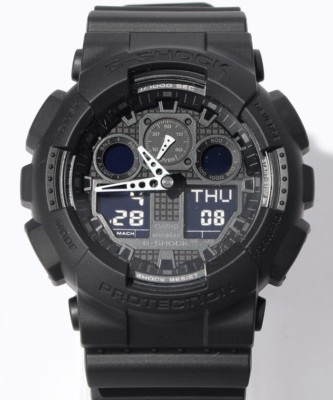 CASIO G-SHOCK GA-100BNR-1AJF 良品 箱無し CASIO G-SHOCK GA