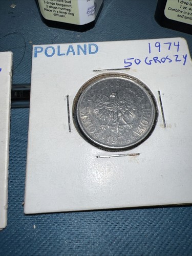 Lot of 5 Poland Mixed Aluminum Coins 1949, 1970, 1923, 1973, 1974 All About UNC - Picture 7 of 13