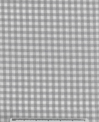 Zweigart Lugana 32ct 18x29 Gray Check Fabric