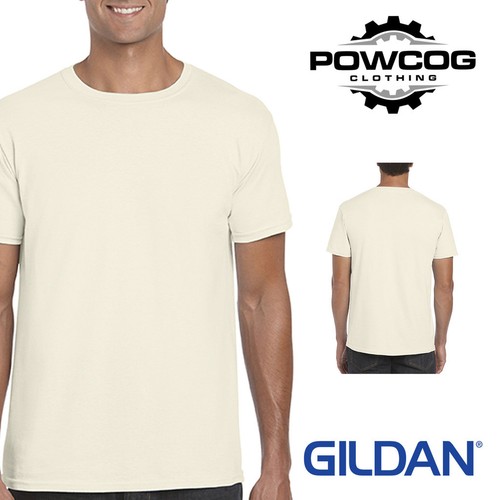 GILDAN Mens T-Shirt Soft Smooth Premium Plain Cotton Tee with Classic Fit G64000 - Picture 38 of 45
