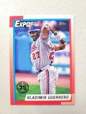 Vladimir Guerrero 2025 Topps Series 1 1990 Insert Montreal Expos #T90-48 NM