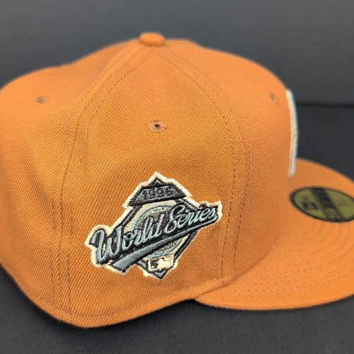 NEW ERA 5950 59FIFTY NEW YORK YANKEES 7-5/8 SIDE PATCH THROWBACK CAP - Picture 2 of 5