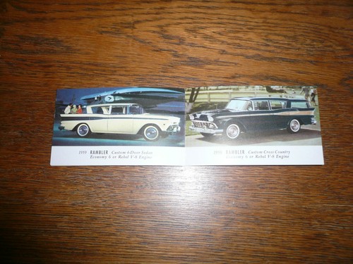 Rambler American Motors 1959 folleto de ventas - vintage - Imagen 4 de 7