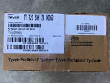 Dupont Ty120swh2x0006g1 Collared Disposable Coveralls, 6 Pk, White, High