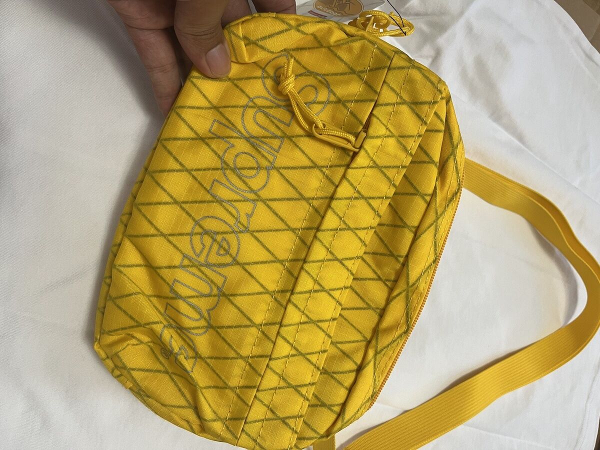 Supreme Shoulder Bag (FW18) Yellow | eBay Supreme Shoulder Bag (FW18) Yellow | eBay