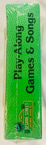Sesame Street: Play Along Games Songs (VHS, 1986) W/ ACTIVITY BOOK NEW RARE HTF - Picture 6 of 7