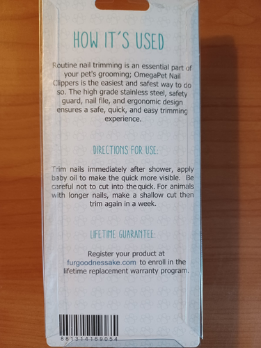 Fur Goodness Sake Pet Nail Clippers - Picture 2 of 2