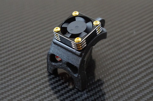 Montaje de ventilador de motor en cascada actualización de camión Associated SC6.1, SC6.2, T6.2 con ventilador de hv - Imagen 8 de 9